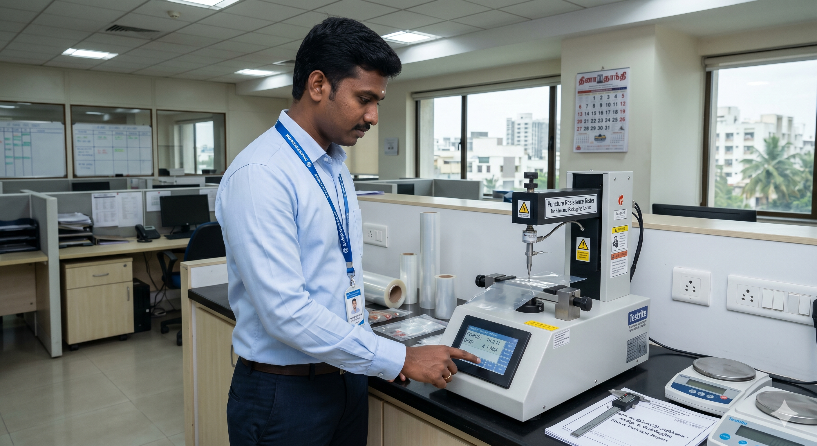 Film & Packaging Puncture Testers